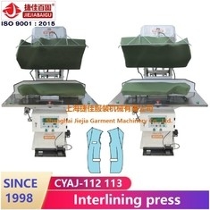 Latest company news about Утюг прессы пара ISO 9001 на одежды PLC экрана касания 220 вольт